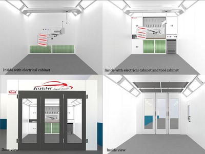 Automotive Paint Booth, GL1-N Series