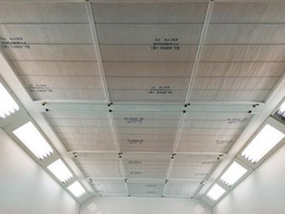 Welded ceiling frame