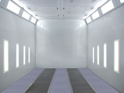 All steel construction raised basement (2-row grating+3-row checkered plate)