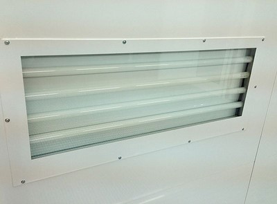 Light box (sheet metal is molded by one-step process, each light box can work independently, featuring anti-rust and explosion-proof structure)