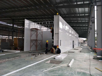 Seven Truck Paint Booths for Truck Repair Workshop