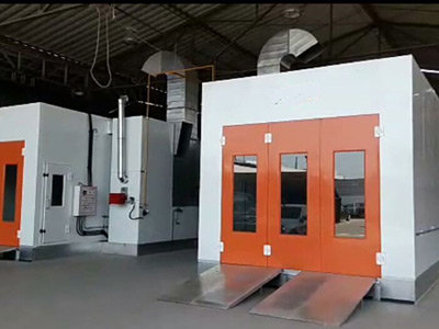 Spray Booth in Peru