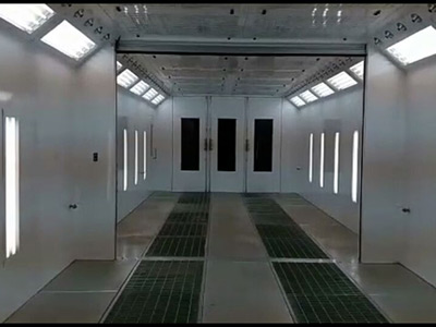Spray Booth in Peru