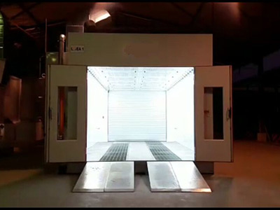 Spray Booth in Peru