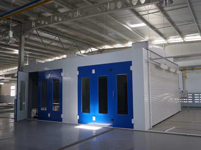 Spray Booth Paint Line in Indonesia