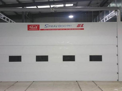 Truck Spray Booth in Indonesia