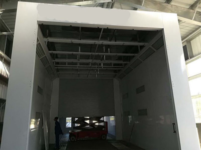 Truck Spray Booth in Mauritius